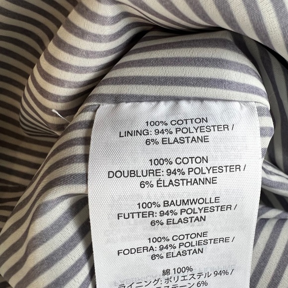 FLAW - J. Crew Poplin Double Breasted Cropped Trench Coat - Picture 9 of 11